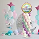 51pcs Birthday Party Decorations Latex Balloons Set
